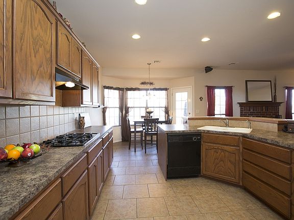 Gas Cook Top and Tile Backsplash