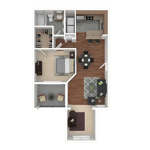 Floor plan Lancewood - East