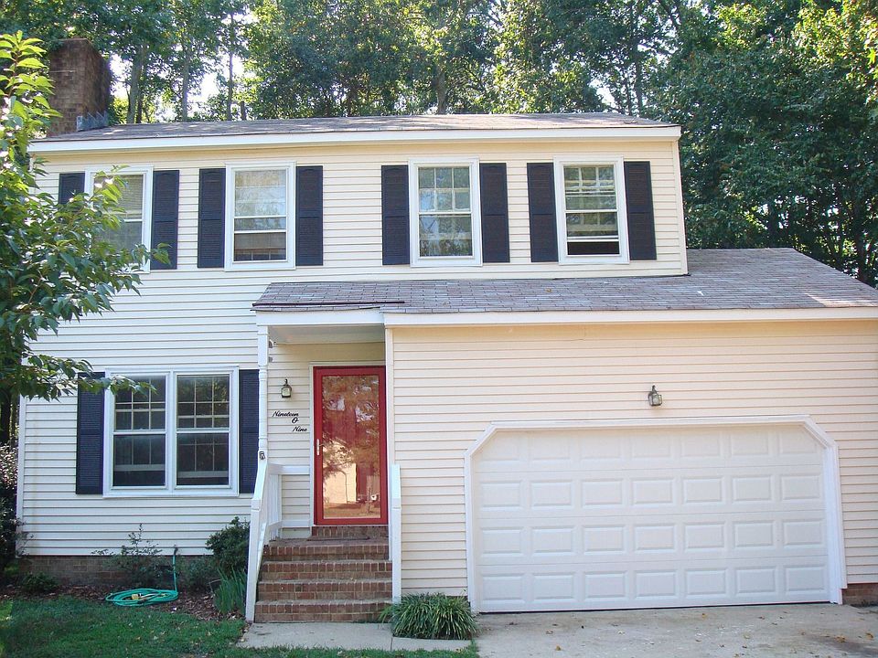 powerwashed and painted exterior