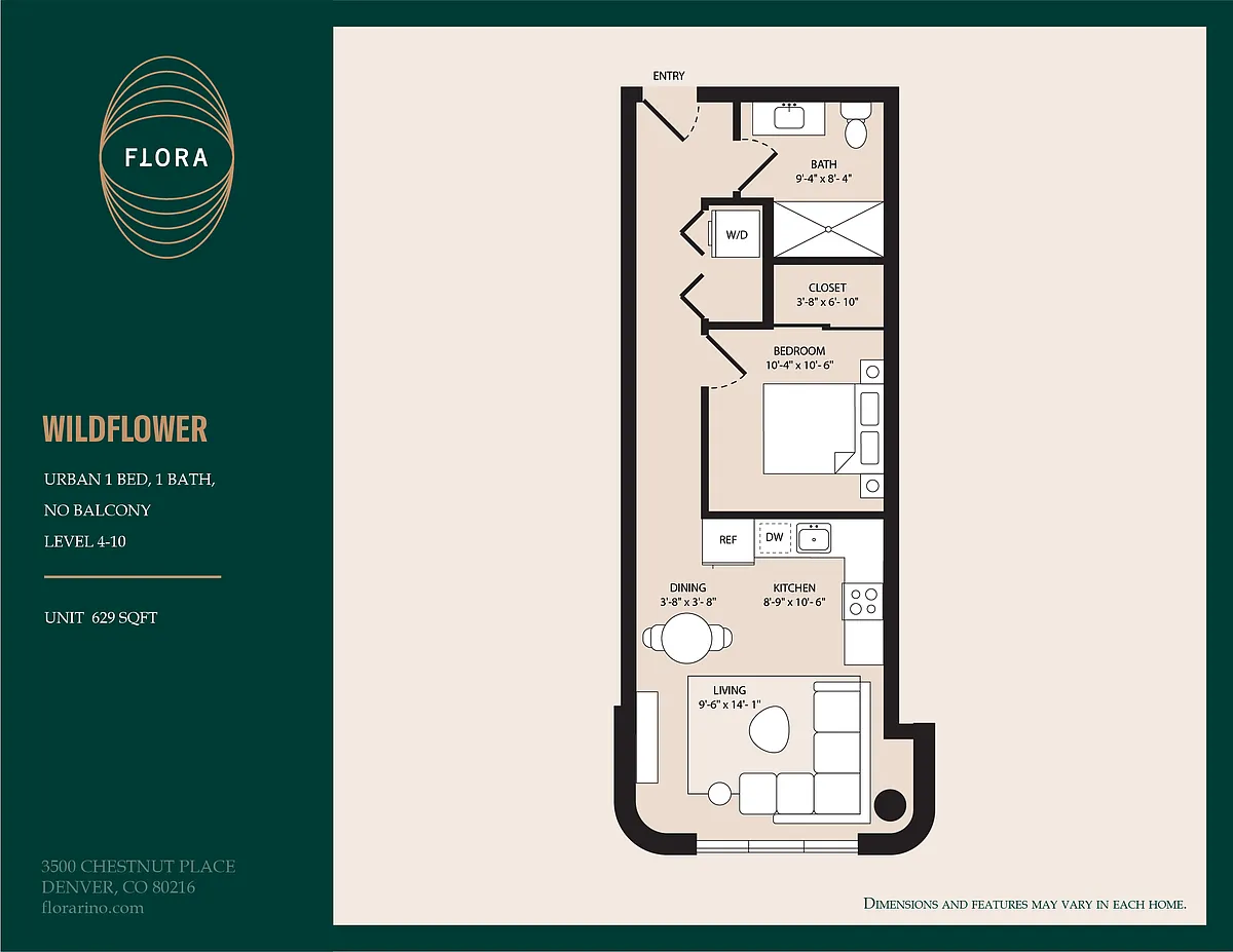 Floor plan Wildflower