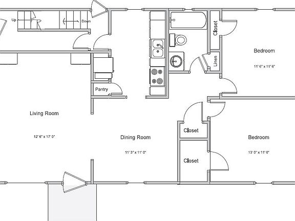 1st floor apartment
