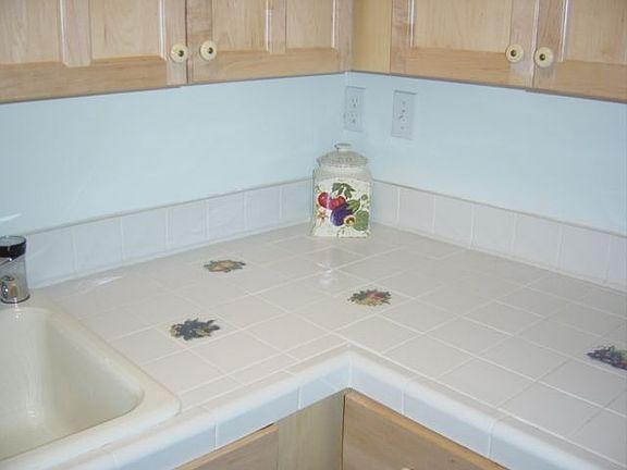 Ceramic Tile Counter Option