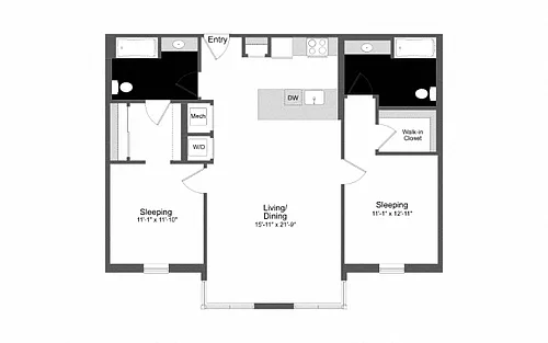 Floor plan F1