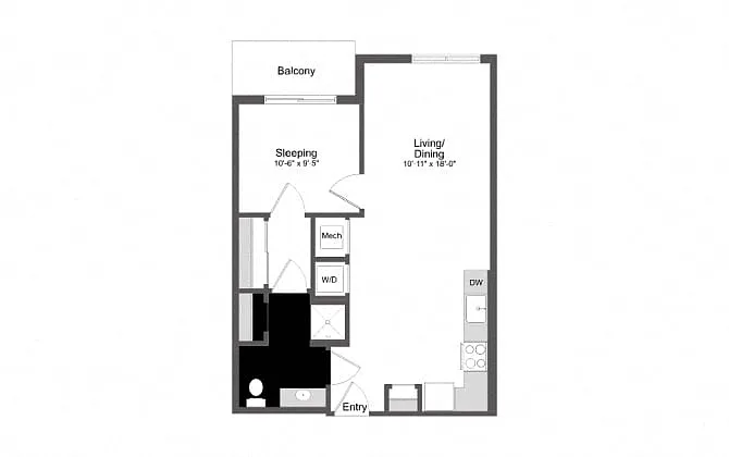 Floor plan B