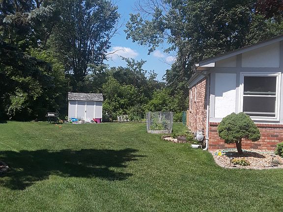 North side yard. 