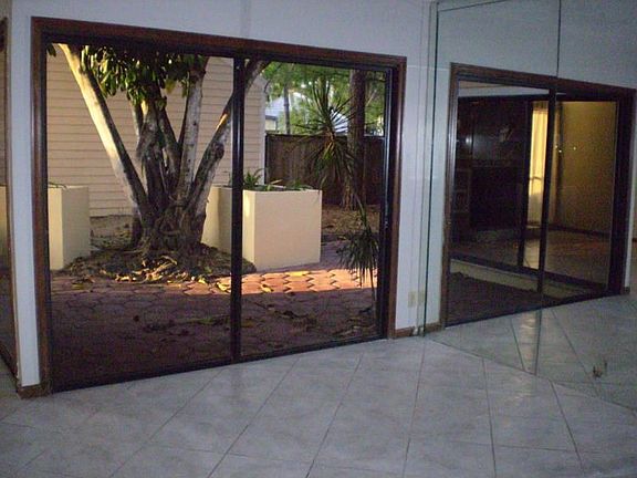 dining looking out to side area