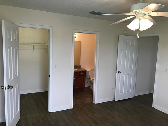 Master Bedroom View of walk in closet and bath