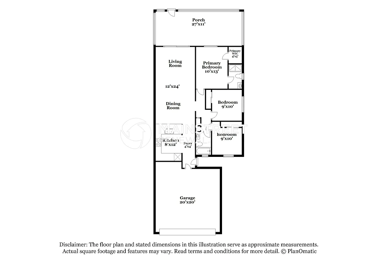 Floor Plan - 3028 Winchester Dr