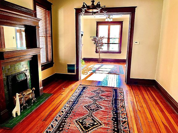 Dining Room with functioning pocket doors