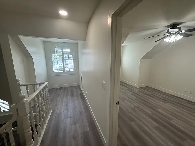 Looking thru doorway into upstairs west bedroom on the east wing of home :)