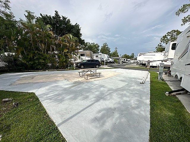 View from back corner of lot