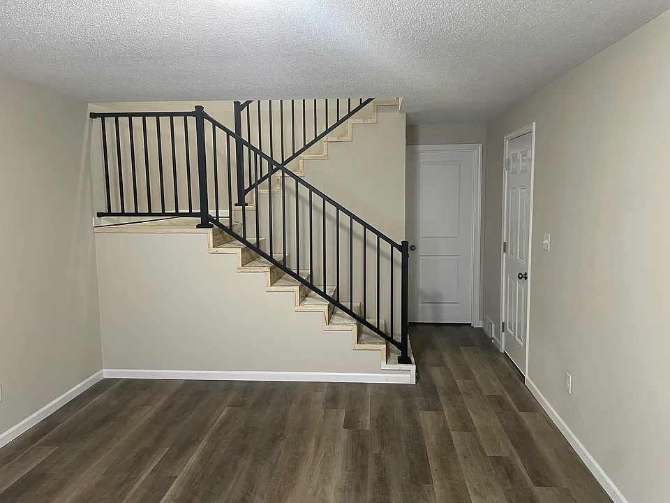 Stairway to upper level.