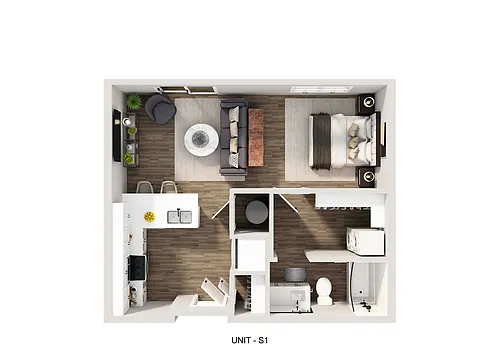 Floor plan The Studio
