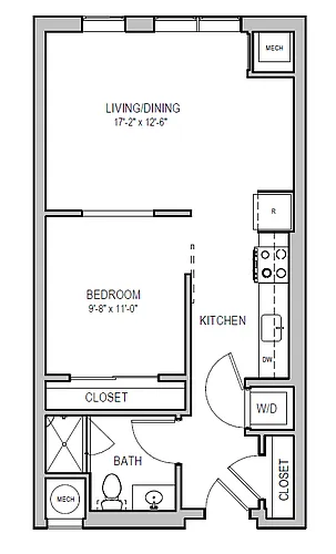 Floor plan A22