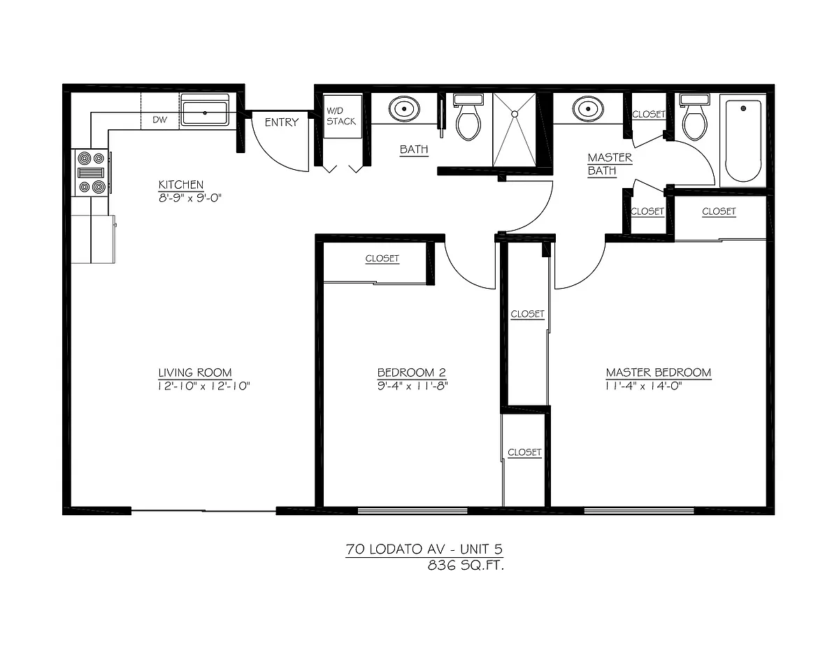 Floor plan 2X2