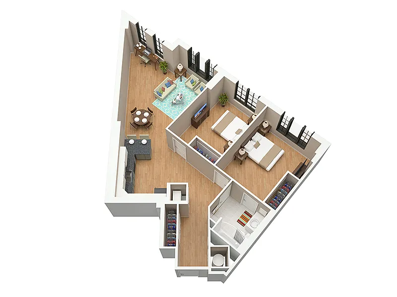 Floor plan The Fountain