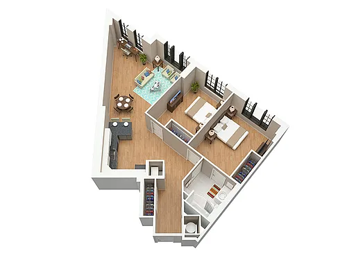 Floor plan The Fountain