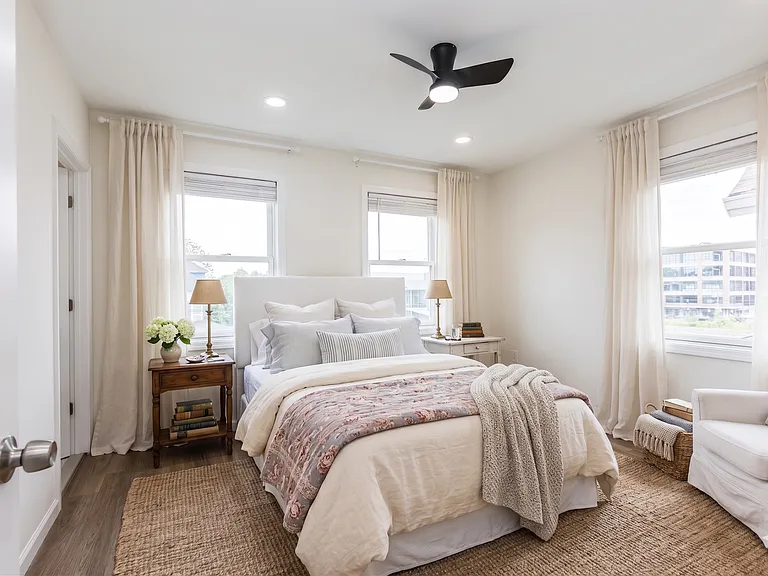Primary Bedroom - virtually staged
