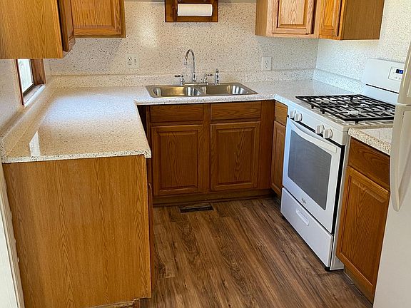 Lots of storage in newly redone kitchen.