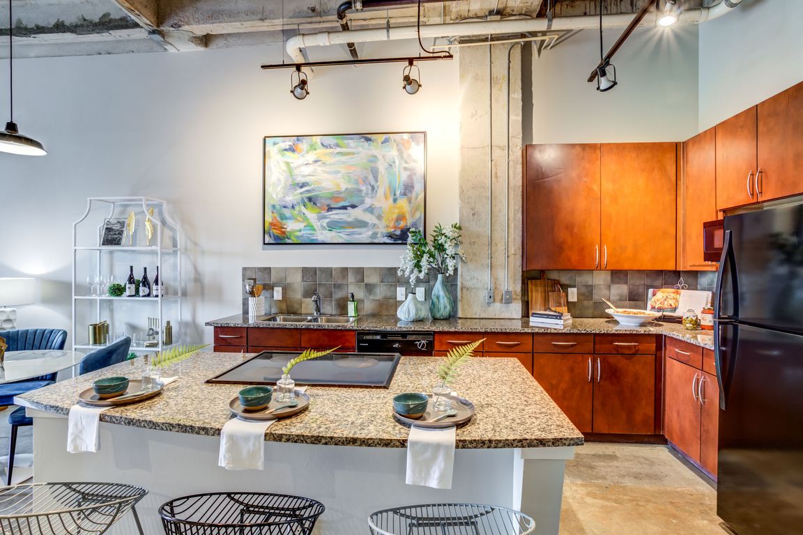 Updated Kitchen With Island