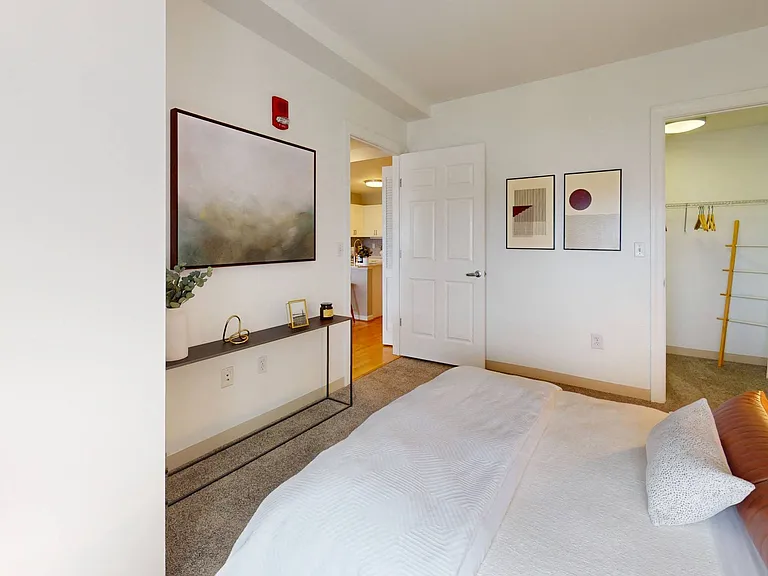 Large closets at The Amelia Apartments in Quincy, MA