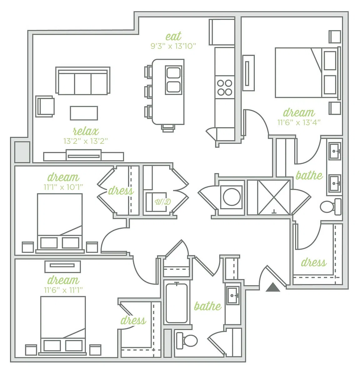 Floor plan C1