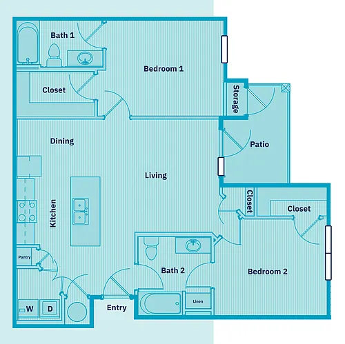 Floor plan The Ascent