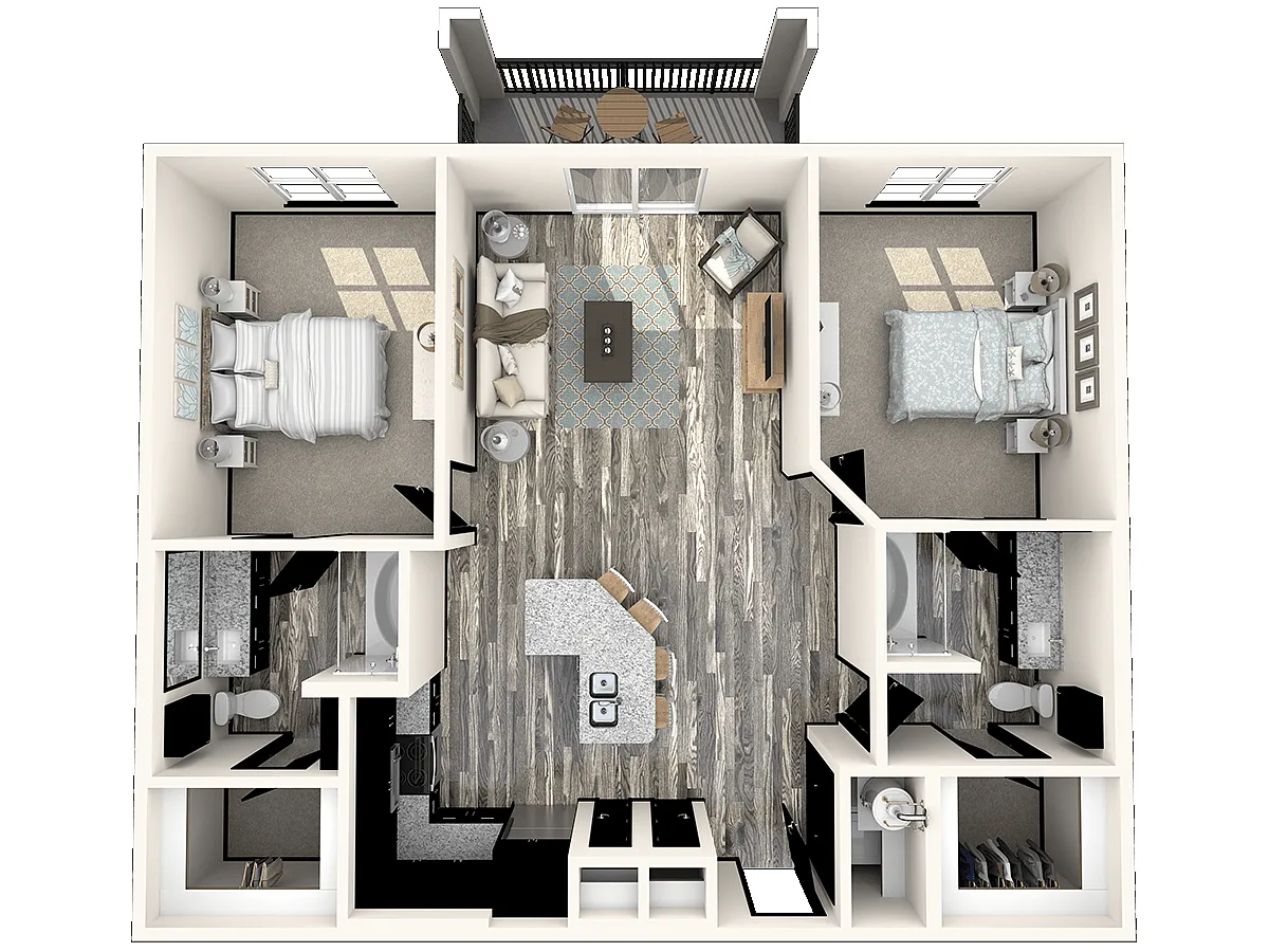 Floor plan B2D