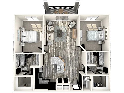 Floor plan B2D