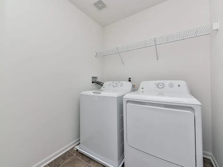 Second floor laundry