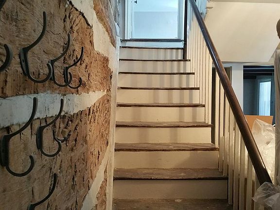 exposed original log frame