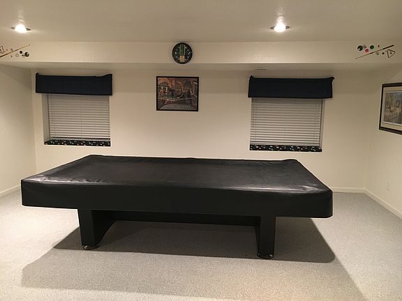 Pool table included w/home