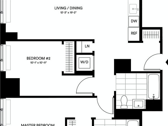 2nd image of 2810 Jackson Ave APT 35D