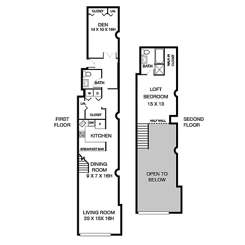 Floor plan Christian with Den Premier