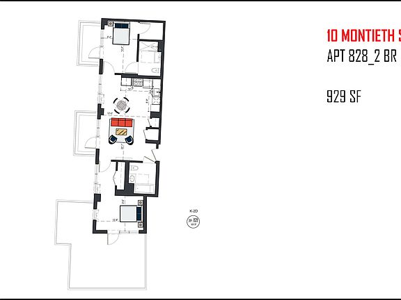 2nd image of 10 Montieth St APT 829