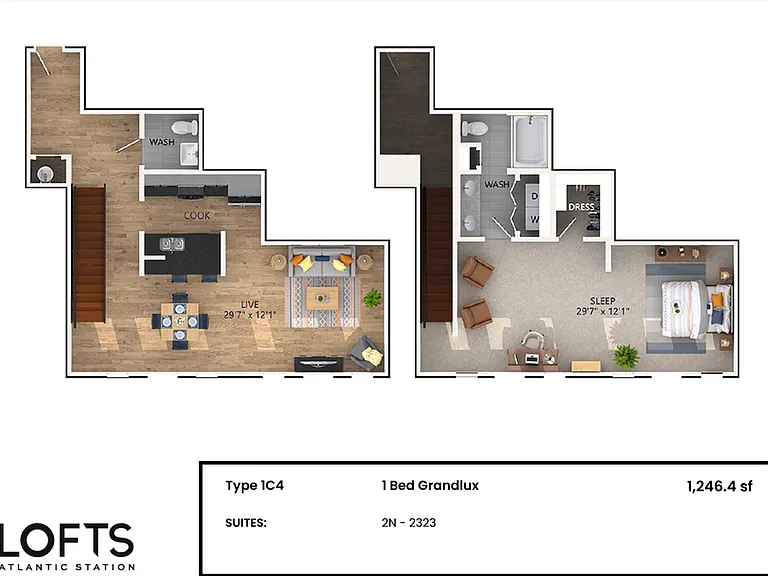 1C4 - 1 Bed Grandlux 1C4 - 1 Bed Grandlux