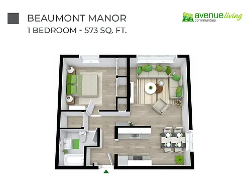 Floor plan 105