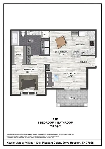 Floor plan A1D