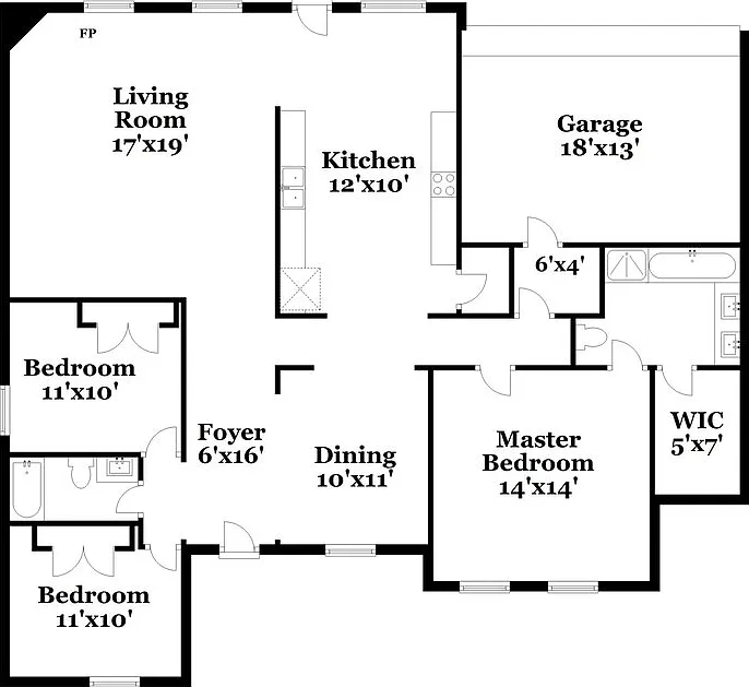 3 bed, 2.0 bath, 1765 sqft, $2,215 — Photo 2