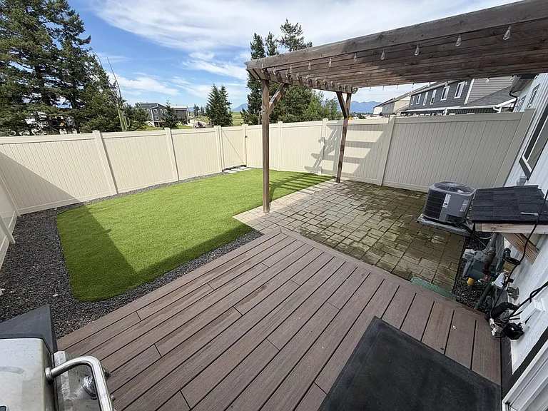 back yard