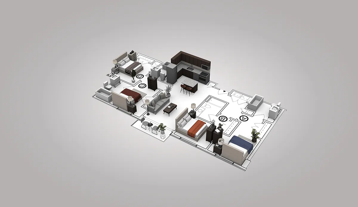 Floor plan D1