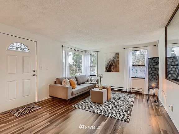 Living room with lots of natural light