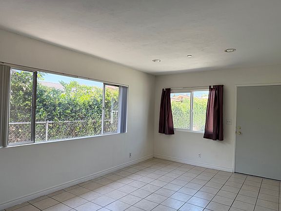 Living room and front door