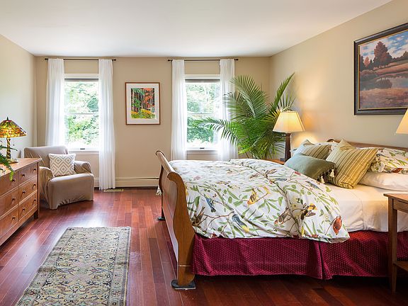 Master bedroom with bath