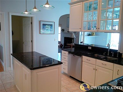 Partial View of Kitchen from Laundry Room via Garage
