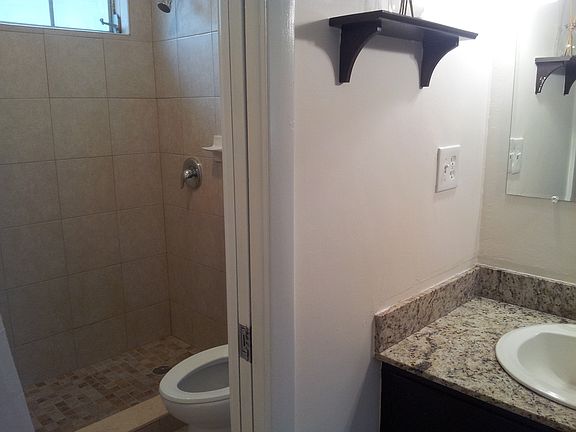 new bathroom tile and fixtures