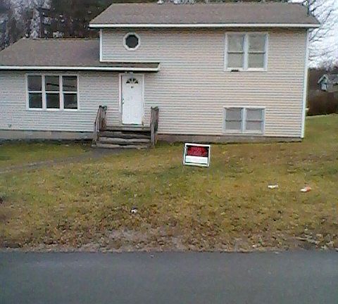 front view from wood ave