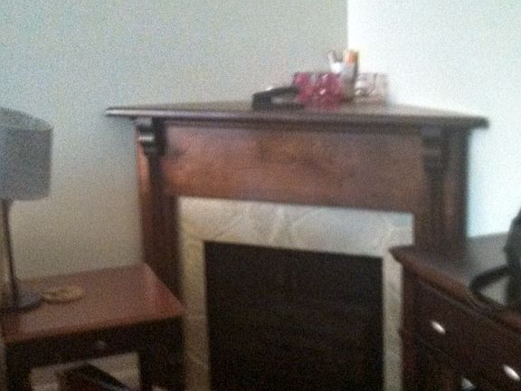 Fireplace in LR