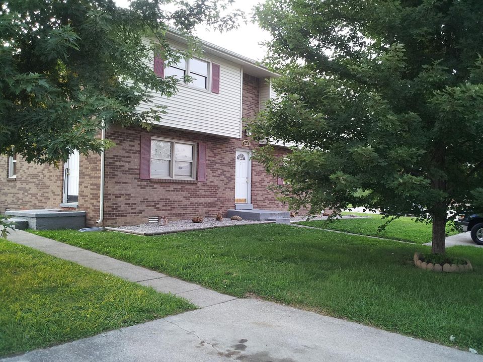 View across front yard from street