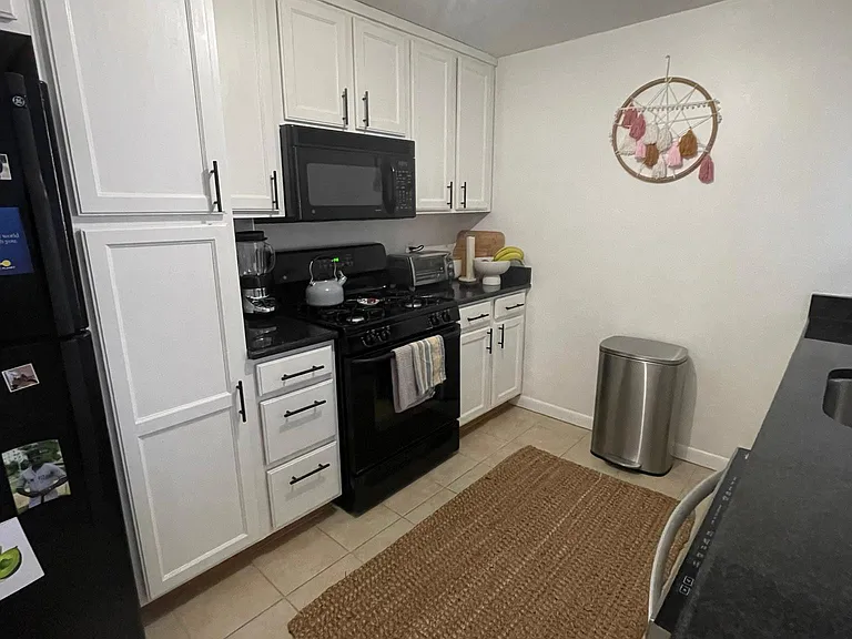 Kitchen with full size appliances. New "quiet" dishwasher installed in 2018.